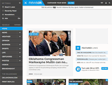 Tablet Screenshot of newsok.com